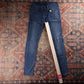 Levi's 519 Red Tab W32 L31 Slim Blue Denim Jeans