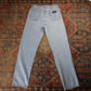 Wrangler W28 L32 Straight Leg Blue Denim Jeans