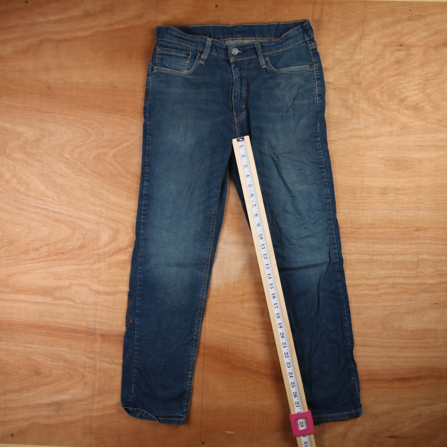 Levi's 541 Red Tab W32 L3 Tapered Leg Blue Denim Jeans