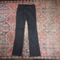 Dickies W28 L32 Straight Leg Black Cotton Blend Trousers