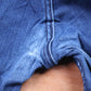 Levi's 512 Red Tab W34 L32 Tapered Leg Slim Fit Blue Denim Jeans