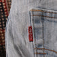 Levi's 514 W26 L27 Straight Leg Blue Denim Jeans