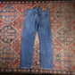 Levi's W30 L29 Straight Leg Classic Ripped Style Blue Denim Jeans