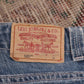 Levi's 525 W32 L32 Bootcut Slim Fit Blue Denim Jeans