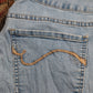 Lee W32 L28 Flared Blue Denim Jeans