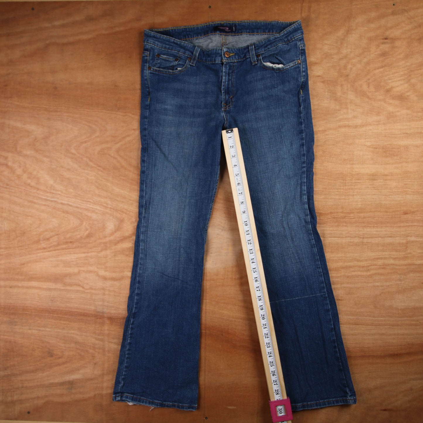 Levi's Red Tab W36 L133 Bootcut Blue Denim Jeans