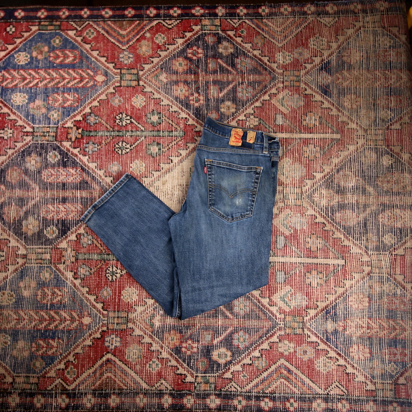 Levi's 541 W34 L27 Tapered Leg Blue Denim Jeans