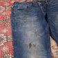 Levi's W32 L30 Flared Blue Denim Jeans