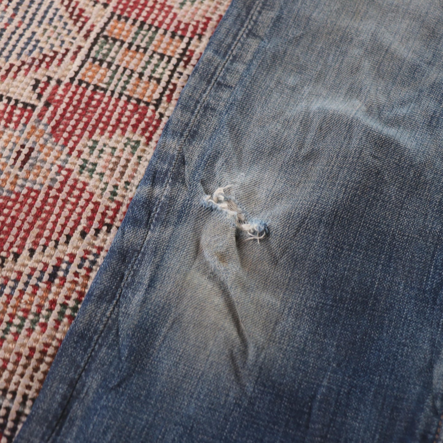 Levi's 501 Red Tab W30 L33 Original Fit Blue Denim Jeans