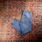 Wrangler W38 L32 Straight Leg Blue Denim Jeans