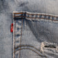 Levi's 550 Red Tab W34 L31 Tapered Leg Relaxed Fit Blue Denim Jeans