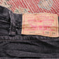 Levi's 505 W38 L33 Straight Leg Regular Fit Black Denim Jeans