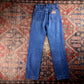 Wrangler W26 L31 Straight Blue Denim Jeans