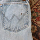 Wrangler W34 L34 Straight Leg Relaxed Fit Blue Denim Jeans
