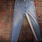 Levi's 505 Orange Tab W42 L33 Straight Leg Regular Fit Blue Denim Jeans