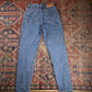 Levi's W34 L30 Straight Leg Relaxed Fit Classic Ripped Style Blue Denim Jeans