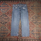 Levi's 559 W34 L26 Straight Leg Relaxed Fit Blue Denim Jeans