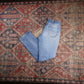 Wrangler W30 L31 Straight Leg Loose Fit Blue Denim Jeans