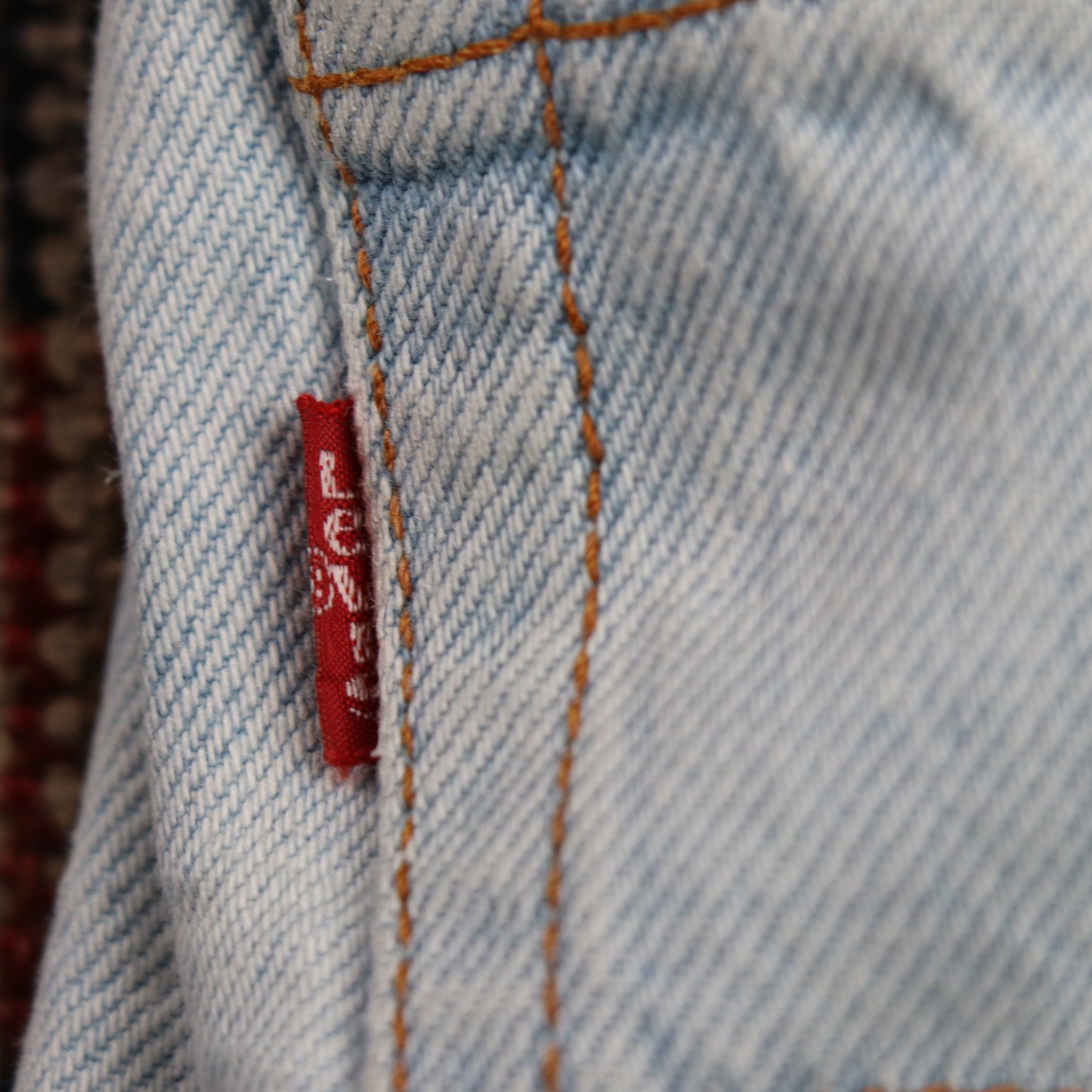 Levi's W28 L30 Tapered Leg Relaxed Fit Blue Denim Jeans