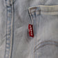 Levi's 721 Red Tab W24 L29 Skinny Blue Denim Jeans