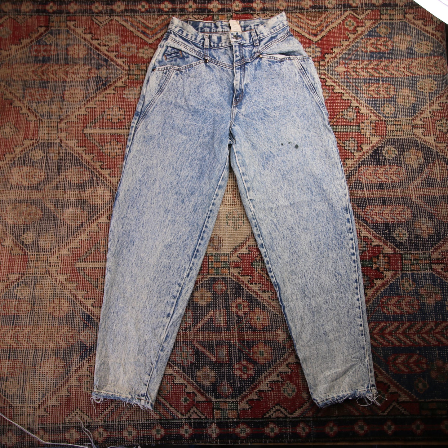 Levi's W28 L28 Tapered Leg Regular Fit Blue Denim Jeans