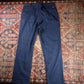 Dickies W42 L34 Straight Leg Blue Cotton Blend Trousers