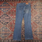 Levi's 525 W32 L32 Bootcut Slim Fit Blue Denim Jeans