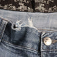 Lee W40 L32 Straight Leg Loose Fit Blue Denim Jeans