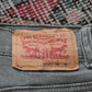 Levi's 511 White Tab W30 L29 Slim Fit Green Denim Jeans
