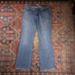 Lee W34 L30 Bootcut Blue Denim Jeans