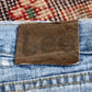Lee W34 L30 Straight Leg Relaxed Fit Blue Denim Jeans