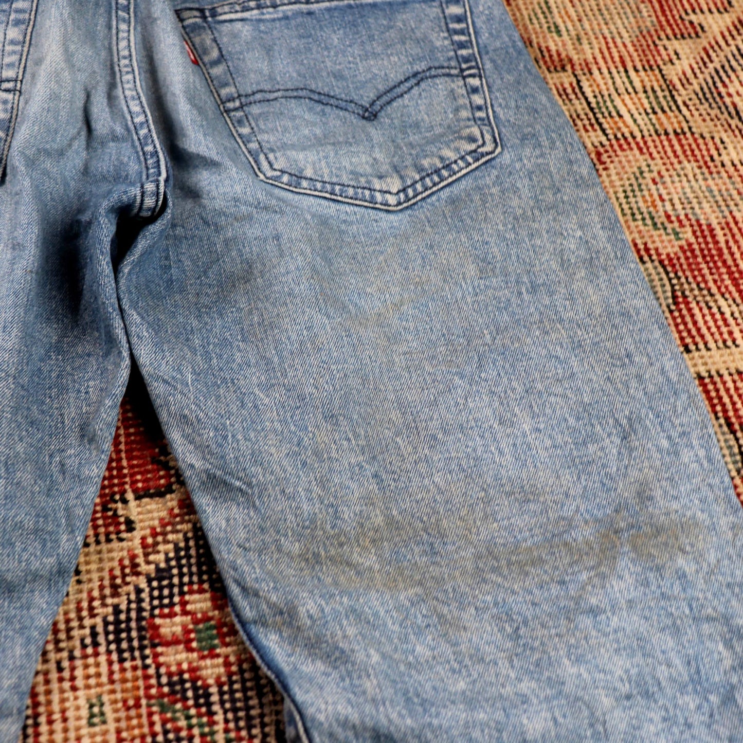 Levi's 502 W32 L31 Tapered Leg Regular Fit Blue Denim Jeans