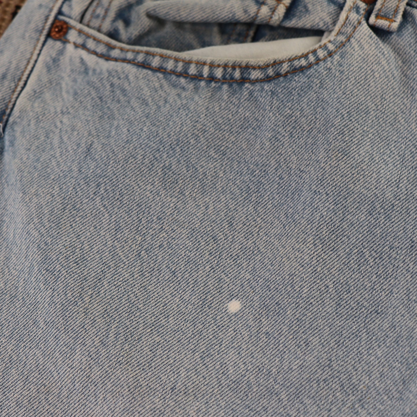 Levi's 505 Red Tab W36 L28 Straight Leg Regular Fit Blue Denim Jeans