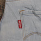 Levi's W26 L24 Skinny Classic Ripped Style Blue Denim Jeans