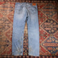 Levi's 505 W36 L30 Straight Leg Regular Fit Blue Denim Jeans