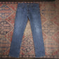 Levi's W38 L33 Straight Leg Blue Denim Jeans