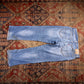 Levi's W34 L28 Straight Leg Blue Denim Jeans