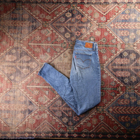 Levi's Red Tab W30 L33 Skinny Blue Denim Jeans
