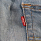 Levi's 511 Red Tab W28 L29 Slim Fit Blue Denim Jeans