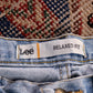 Lee W34 L32 Straight Leg Relaxed Fit Blue Denim Jeans