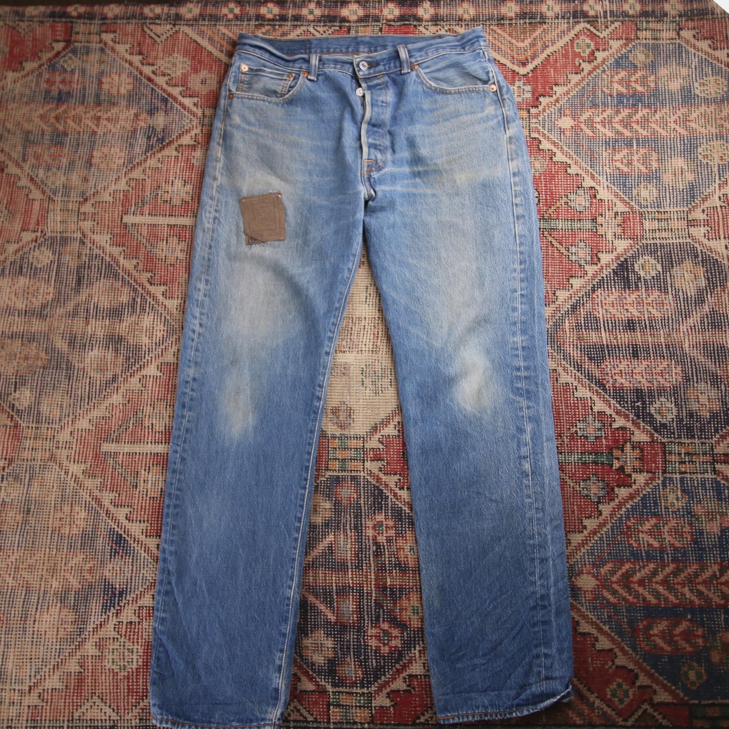 Levi's 501 W32 L32 Original Fit Blue Denim Jeans
