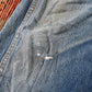 Wrangler W36 L30 Straight Classic Ripped Style Blue Denim Jeans