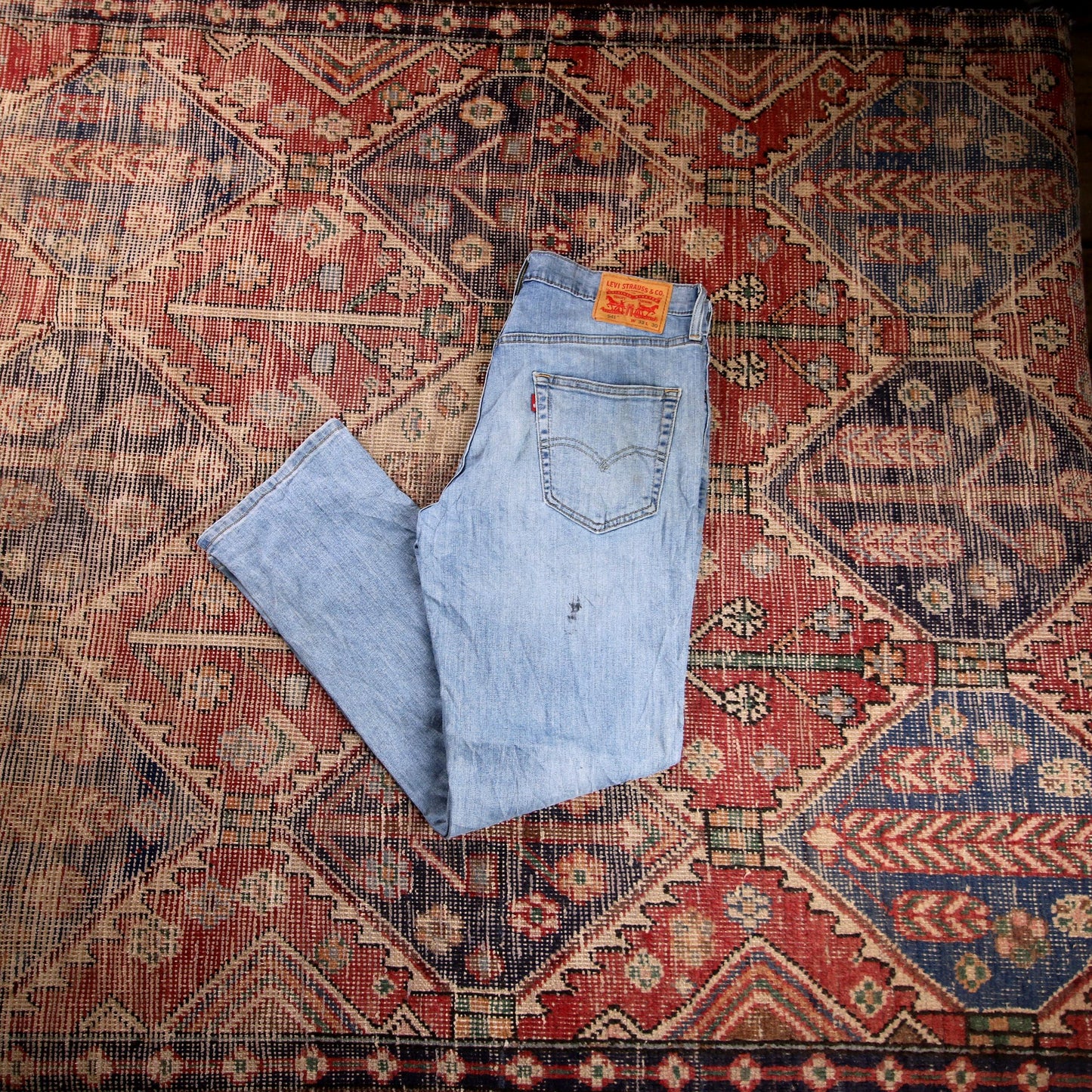 Levi's 541 W34 L28 Tapered Leg Blue Denim Jeans