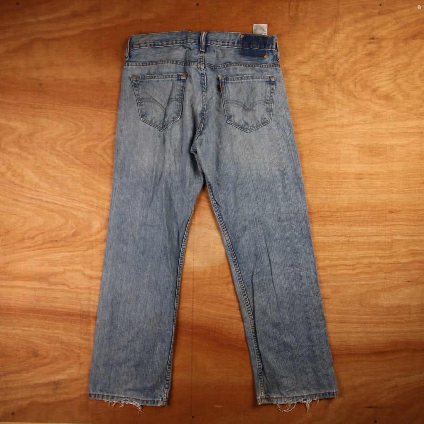 Levi's 501 Red Tab W32 L29 Original Fit Blue Denim Jeans