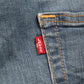 Levi's 505 Red Tab W42 L27 Straight Leg Regular Fit Blue Denim Jeans