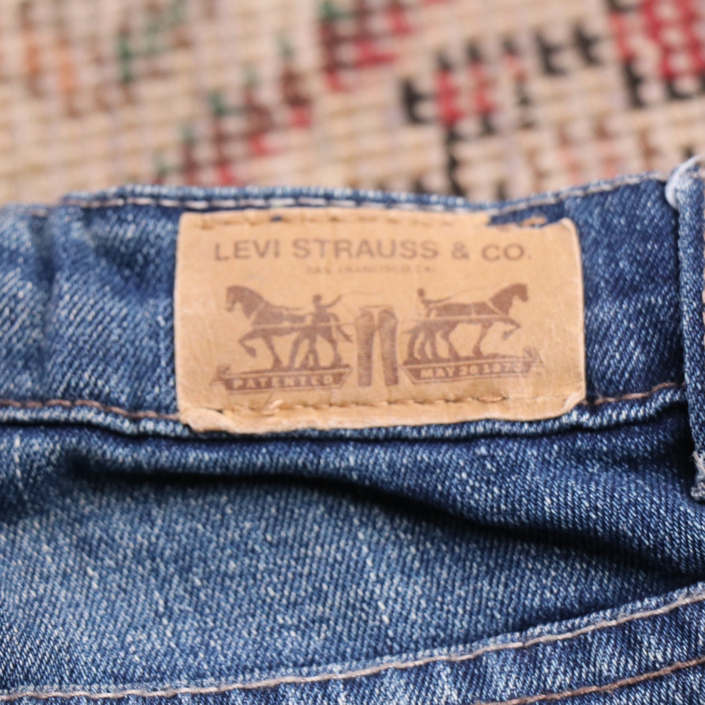 Levi's W28 L30 Skinny Blue Denim Jeans