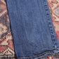 Levi's 525 W30 L30 Bootcut Slim Fit Blue Denim Jeans
