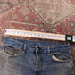 Levi's 505 Red Tab W38 L27 Straight Leg Regular Fit Blue Denim Jeans