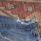 Levi's 505 W34 L32 Straight Leg Regular Fit Blue Denim Jeans