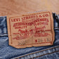 Levi's 505 Red Tab W36 L31 Straight Leg Regular Fit Blue Denim Jeans